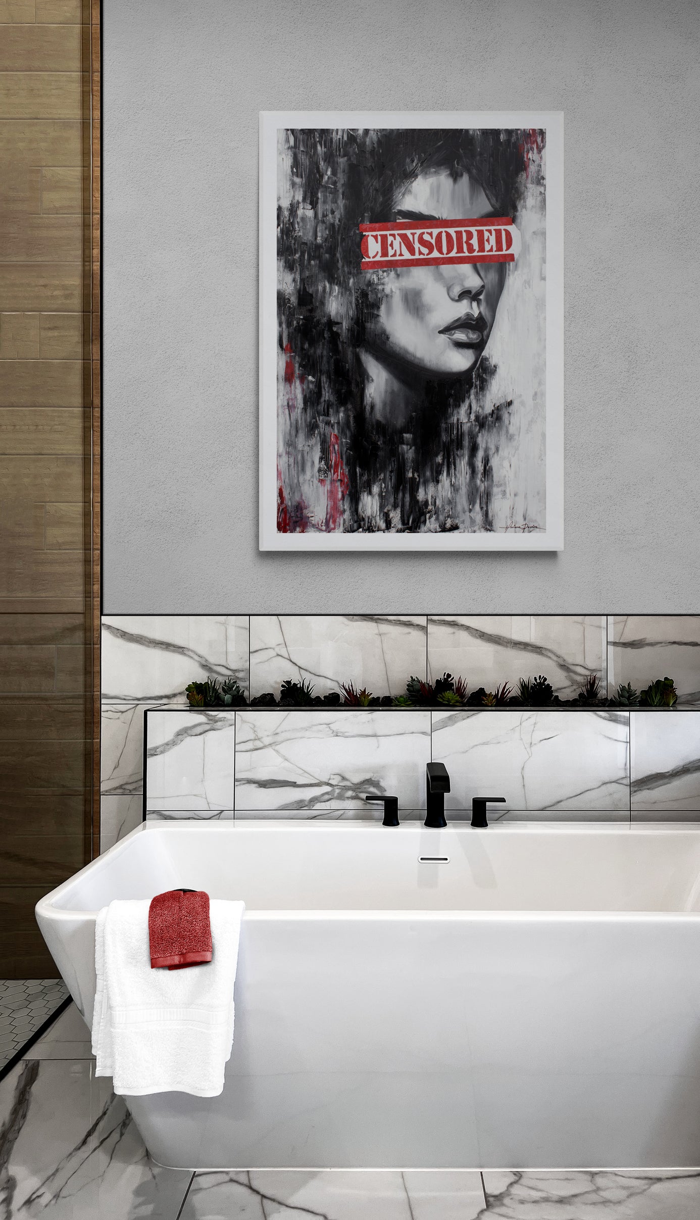"Censored" Fine Art Print