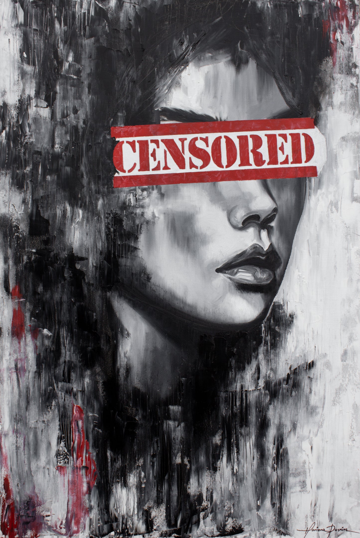 "Censored" Fine Art Print